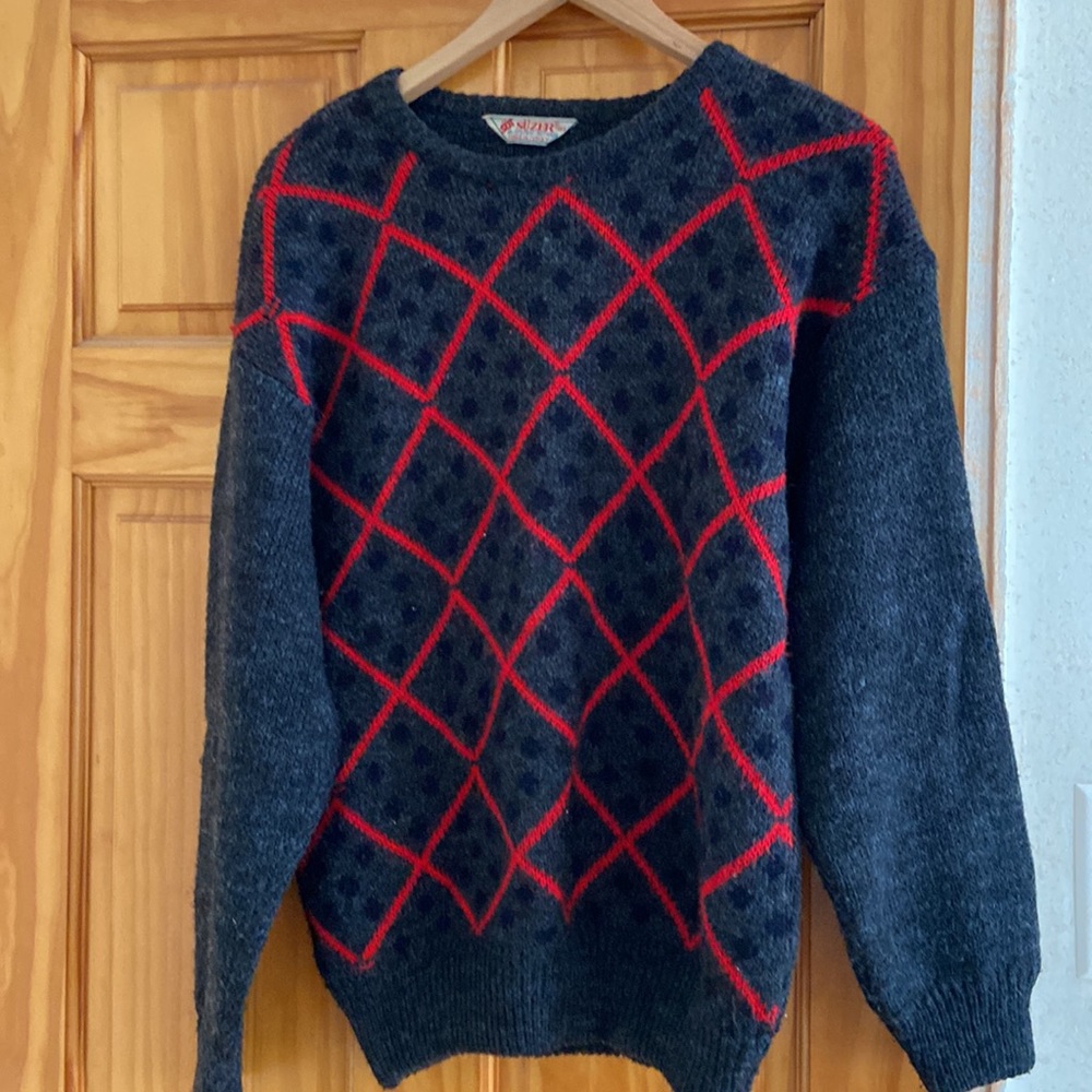 Unisex sweater 100% wool size M